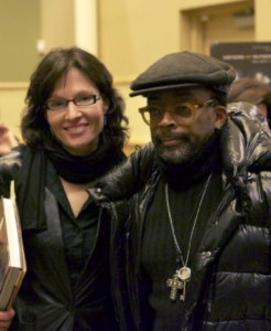 Dena with Spike Lee